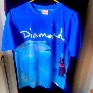 Diamond Supply X Coca Cola printed tee